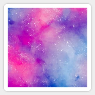 Watercolor Galaxy Sticker